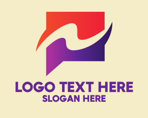 Message - Colorful Message Box logo design