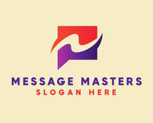 Chat Message Box Communication logo