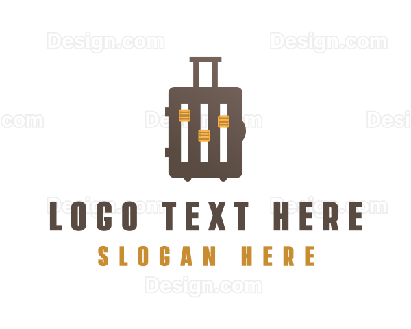 Music Tour Bag Luggage Logo