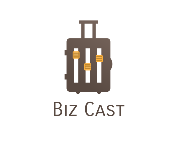 Suitcase logo example 3