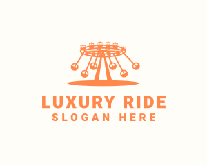 Amusement Park Ride logo design