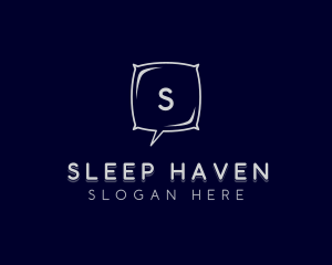 Night Pillow Chat logo design