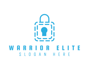 Blue Security Lock logo