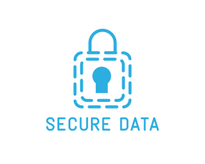 Blue Security Lock logo