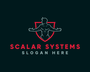 Physical Training Gym Man logo