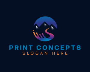 Mountain River Printing logo