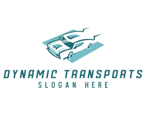 Car Racing Transport logo design