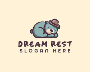 Sleeping Bear Hat logo