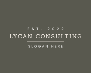 Professional Consulting Business logo design