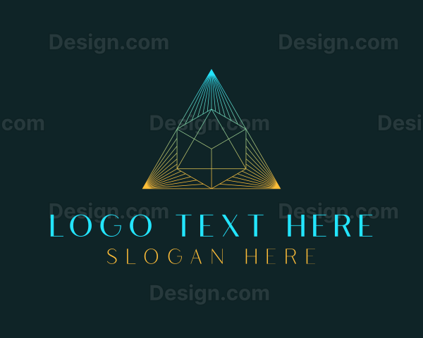 Generic Tech Pyramid Logo