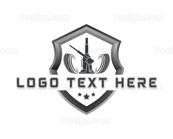 Auto Repair Tool Garage Logo