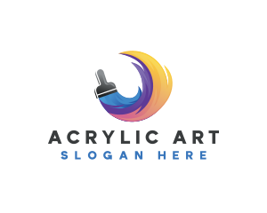 Art Paint Paintbrush logo