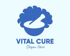 Blue Cloud Pharmacy logo design