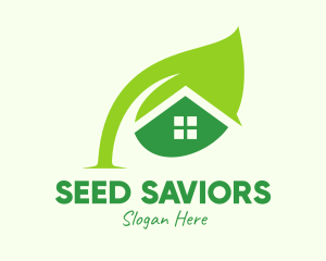 Green Seed House logo design