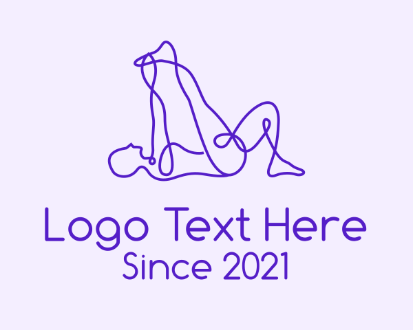 Violet logo example 4