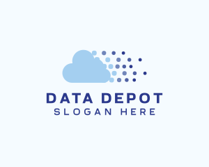 Cloud Data Technology logo design