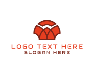 Botanical Floral Shell logo