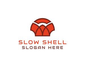 Botanical Floral Shell logo design