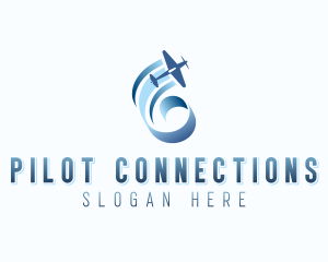 Plane Aviation Pilot logo