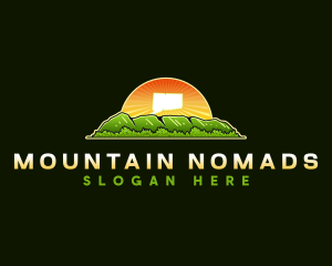 Connecticut Mountain Nature logo design