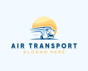 Travel Bus Vehicle logo design