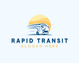 Travel Bus Vehicle logo