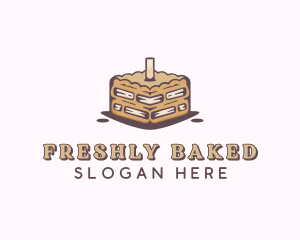 Caramel Sweet Cake logo design