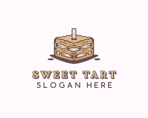 Caramel Sweet Cake logo design