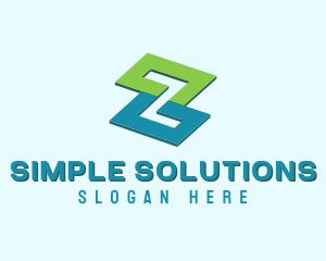 Property Construction Letter Z logo design