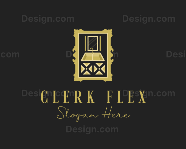 Luxury Bathroom Sink Logo