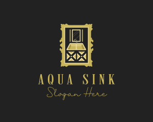 Luxury Bathroom Sink logo design