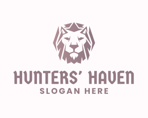 Lion Mane Hunter logo design