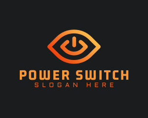 Eye Power Button logo