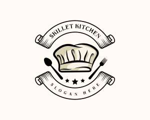 Culinary Chef Toque logo design