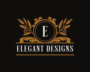 Floral Elegant Boutique logo design