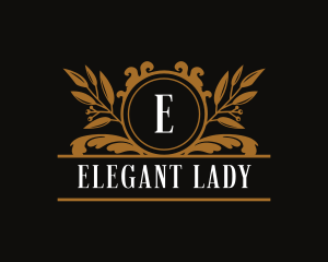 Floral Elegant Boutique logo design