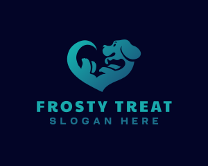 Dog Love Veterinary logo design