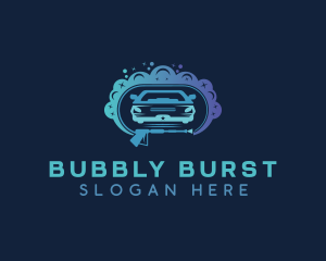 Car Pressure Washing  logo design