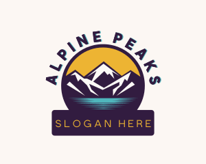 Peak Mountain Trekking logo design