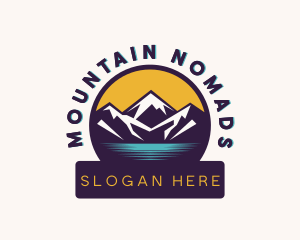 Peak Mountain Trekking logo design