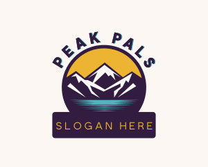 Peak Mountain Trekking logo design