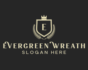 Royal Wreath Crown logo design