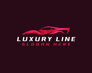 Luxury Car Transportation logo design