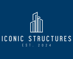 Building Structure Realty logo design