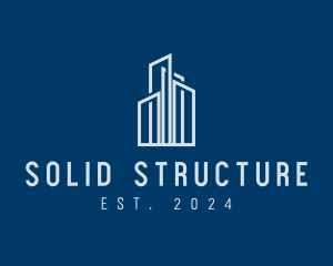 Building Structure Realty logo design