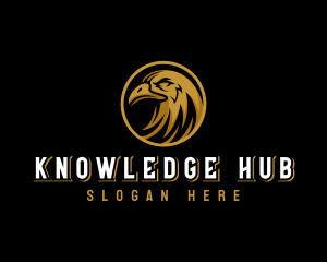 Modern Business Eagle Logo
