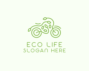 Eco Motor Bike  logo design