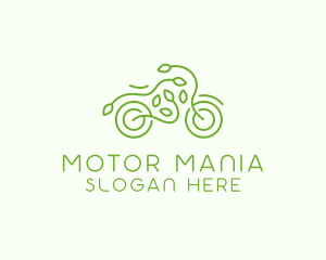 Eco Motor Bike  logo design