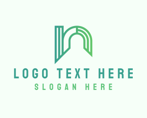 Startup - Startup Generic Arc Letter N logo design