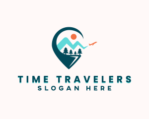 Travel Trip Navigator logo design